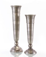 Metal Trumpet Vase Small