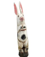 Carved Wooden Rabbit