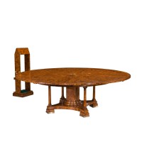 The Jupe Patent Dining Table