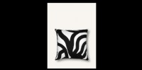 Joonas upholstery pillow cover white & black