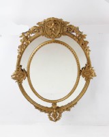 Gilded Rose Wall Mirror