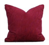 Purple Fuscia Patterned Down Pillow