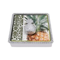 Pineapple (2892) Beaded Napkin Box*