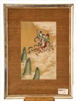 Original Chinese Watercolor on Silk