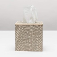 Goa Sand Tissue Box Cover Faux Boa
