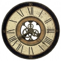round wall clock
