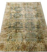 Gold Hand Knotted Oriental Rug