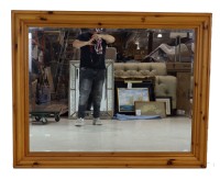 Pine Framed Wall Mirror