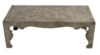 Grey Textured Cocktail Table