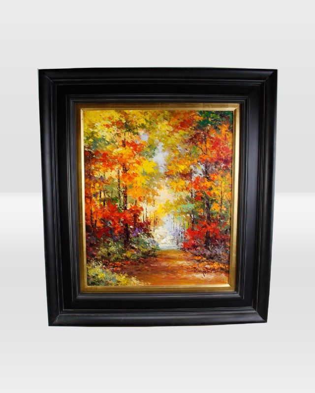 Autumn Oil Canvas