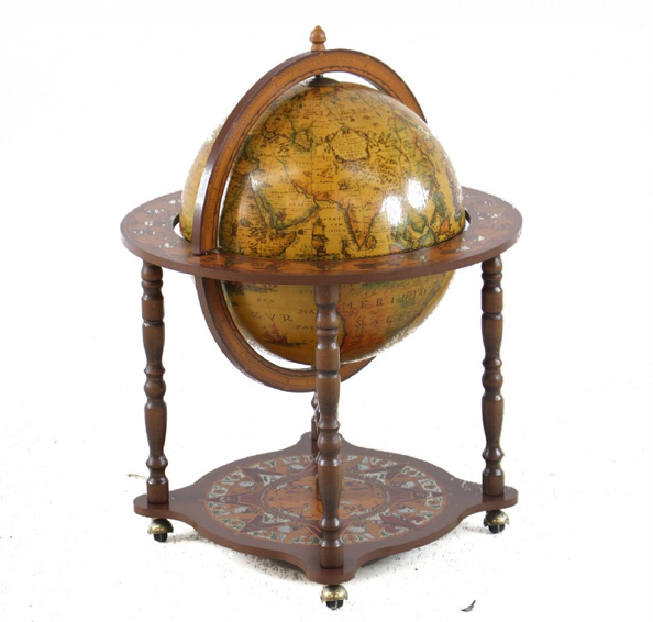 Wooden Zodiac Globe