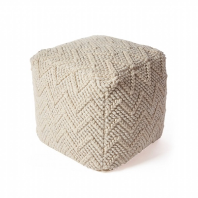 Ivory Pouf