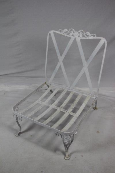 Antique Wrought Iron Chair