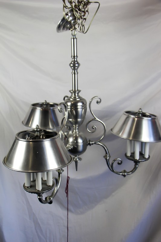 Pewter Chandelier