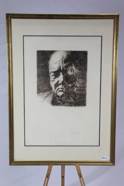 Cooper Churchill Lithograph