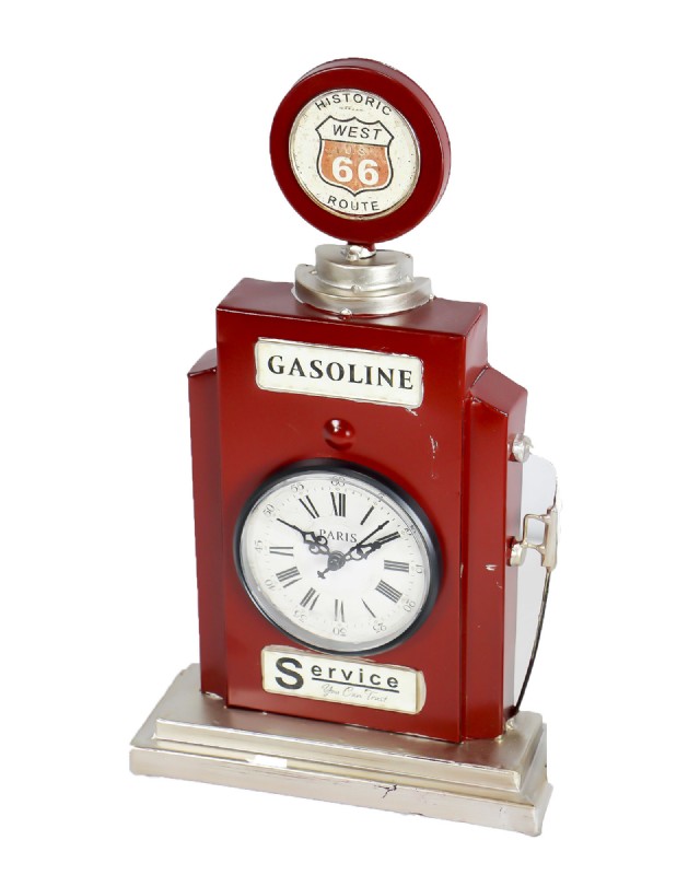 VINTAGE GAS PUMP CLOCK