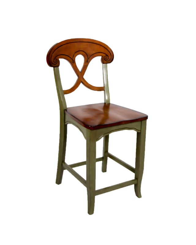 Green and Brown Stool