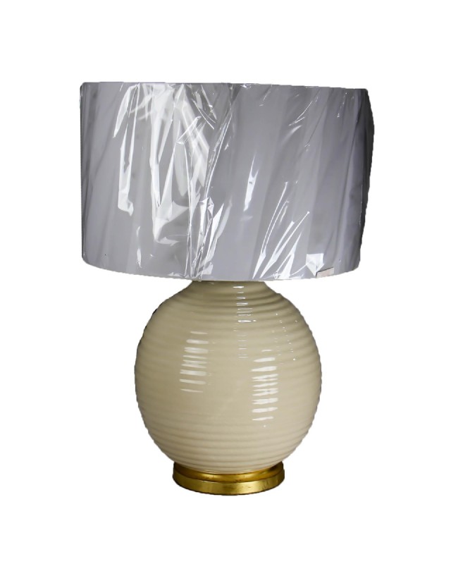 Drexel Heritage White Globe Lamp For, Drexel Heritage Genuine Crystal Lamps