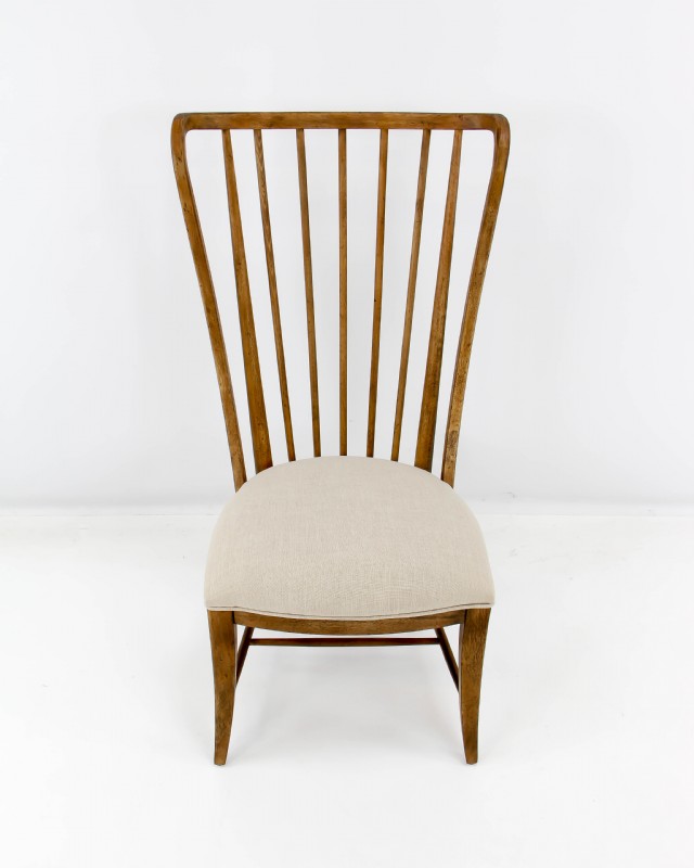 Tall Spindle Side Chair