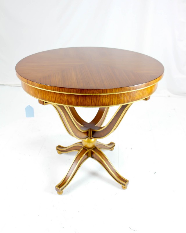 Zebrano Center Table