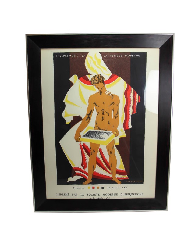 Pensee Moderne Custom Frame Print