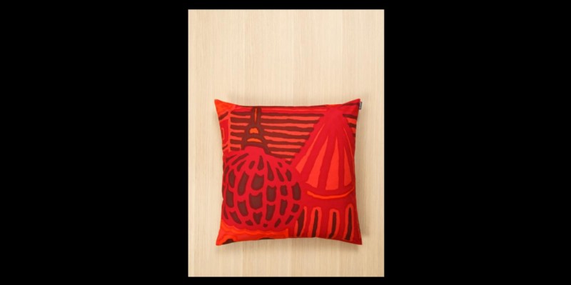 Kumiseva pillow cover red & orange