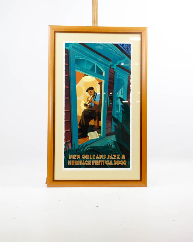 Paul Rogers New Orleans Jazz Festival Poster