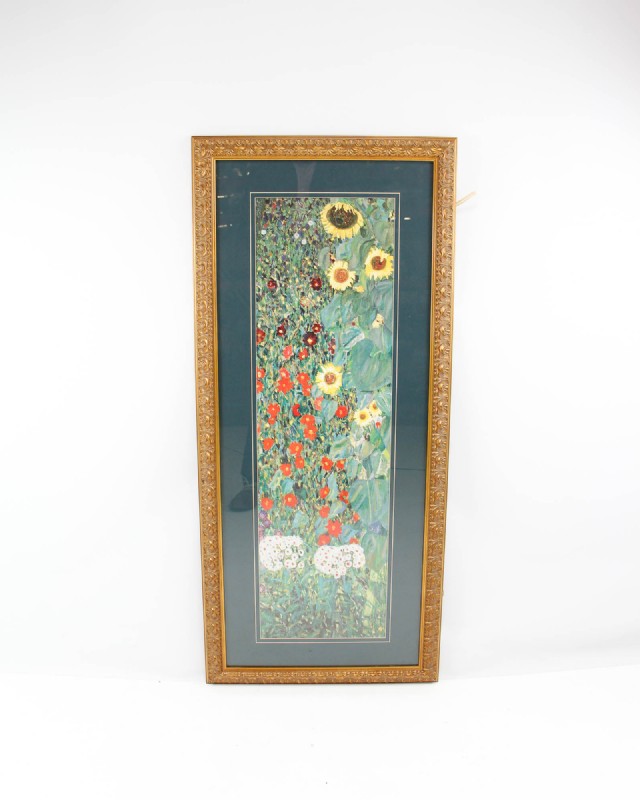 Gustav Klimt Garden of Sunflowers Print