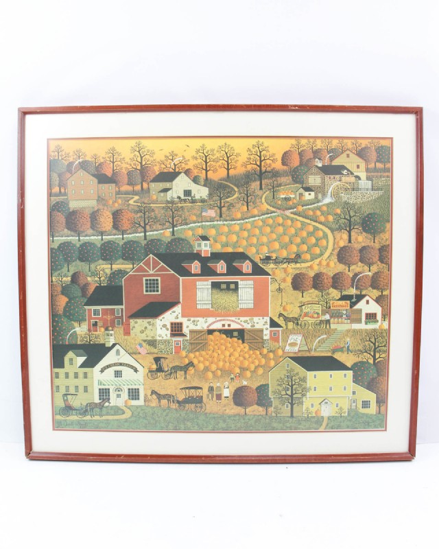 Charles Wysocki Butternut Farms Print