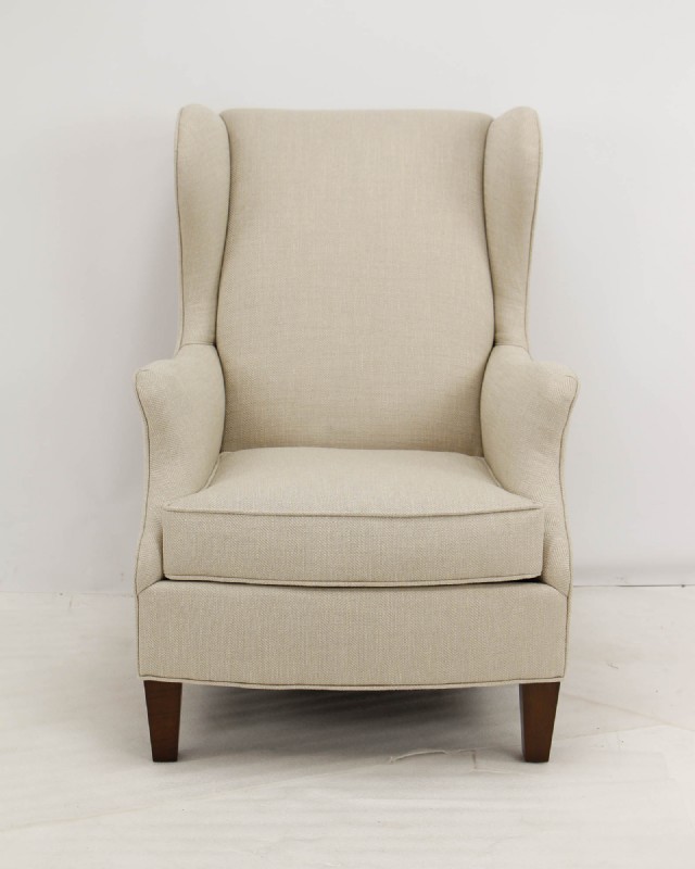 Transitional Wing Chair