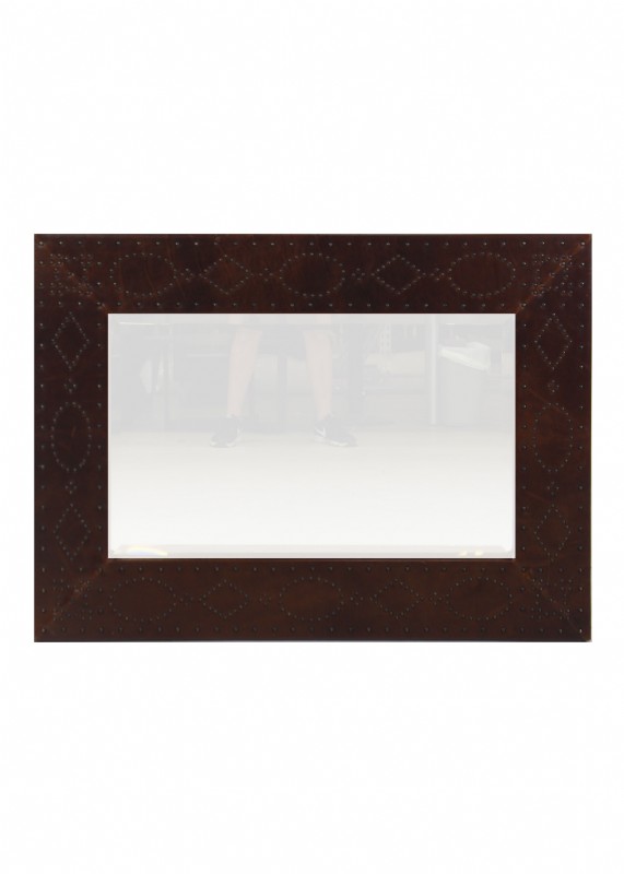 Raplh Lauren Leather Mirror