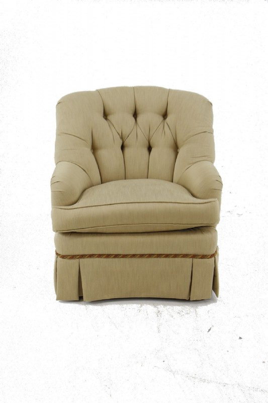Tufted Slipcover Armchair