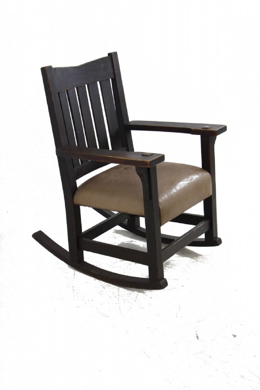 Genuine Gus Stickley Rocking Chair