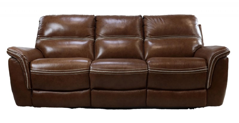 Leather Reclining Sofa