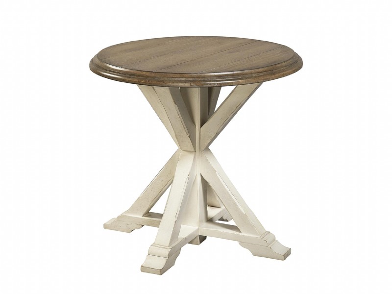 Two Tone End Table