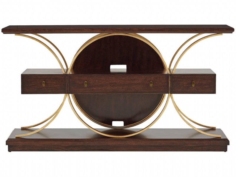 Metal Framework Media Console