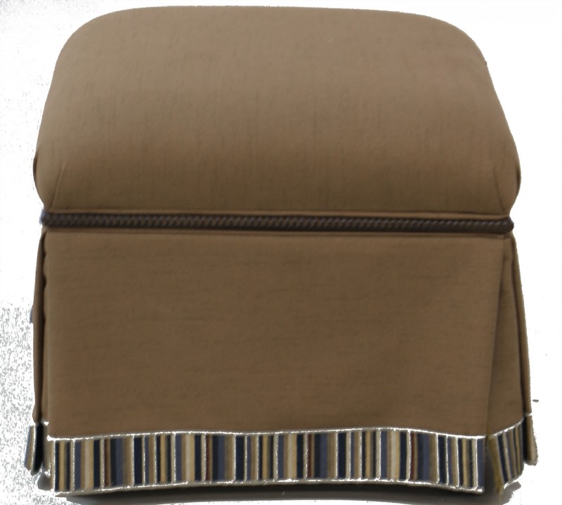 Skirted Ottoman