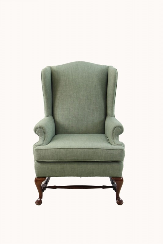Queene Anne Wingback Chair