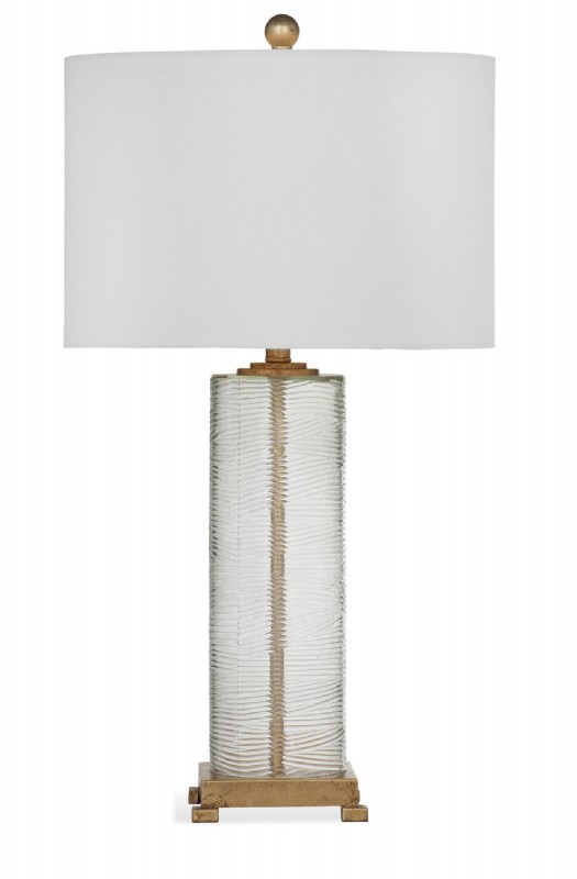 Gold Leaf Table Lamp