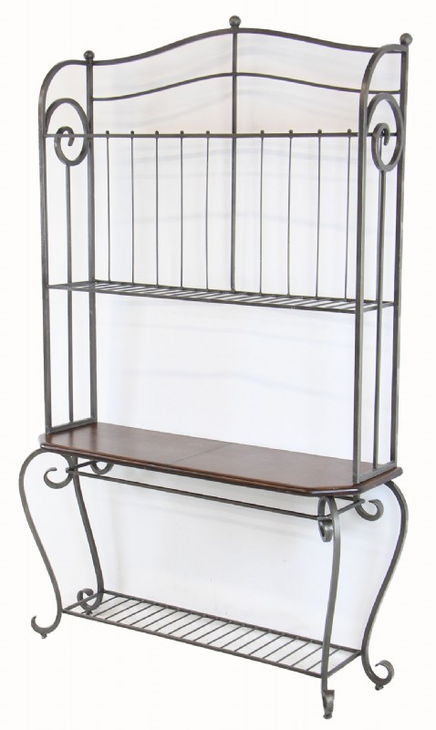 Wrought Iron Baker's Rack