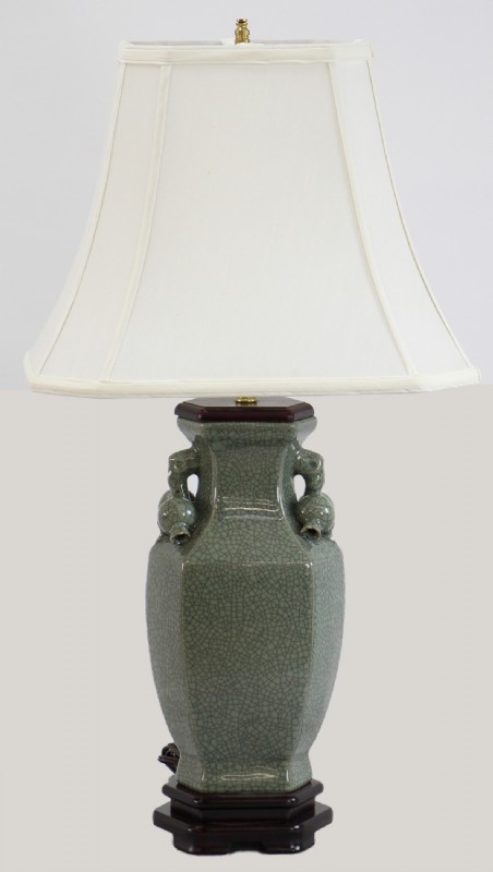 Asian Style Ceramic Table Lamp