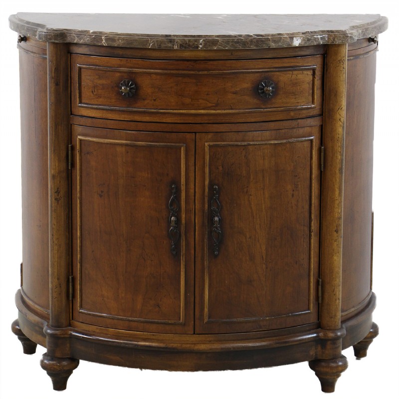 Demilune Console