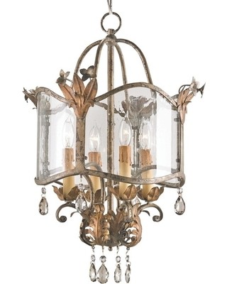 Currey & Co Zara Small Foyer Pendant