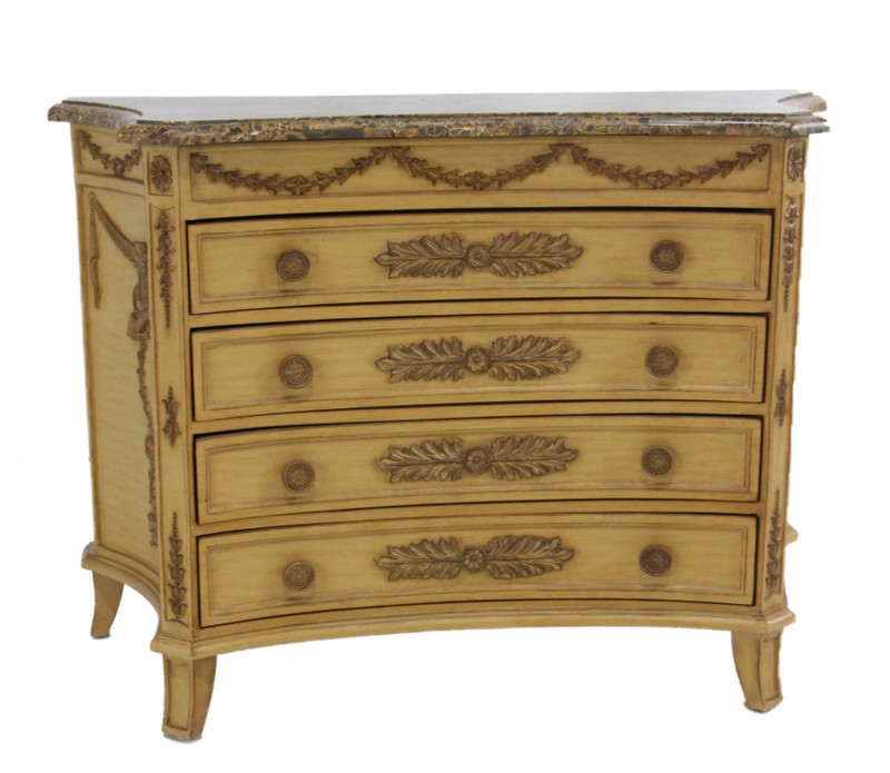 Marble Top Chest of Drawers