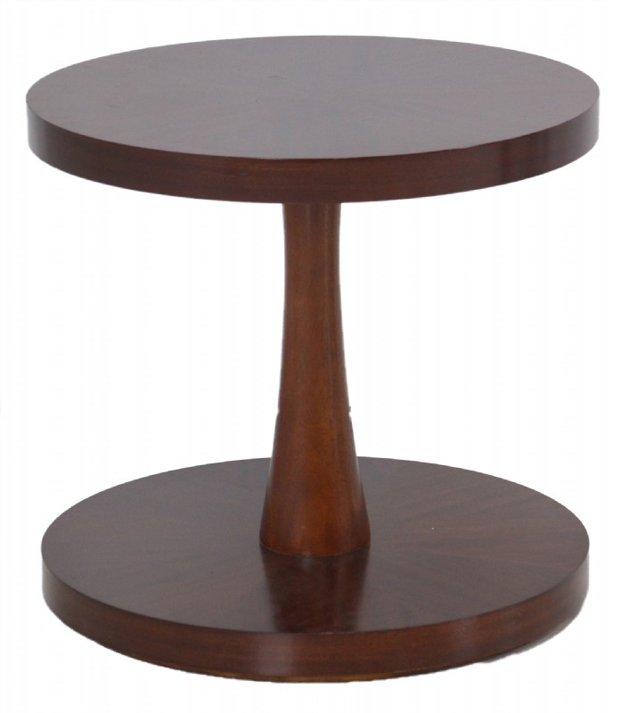Round Wooden Pedestal End Table For, Pedestal End Table Round