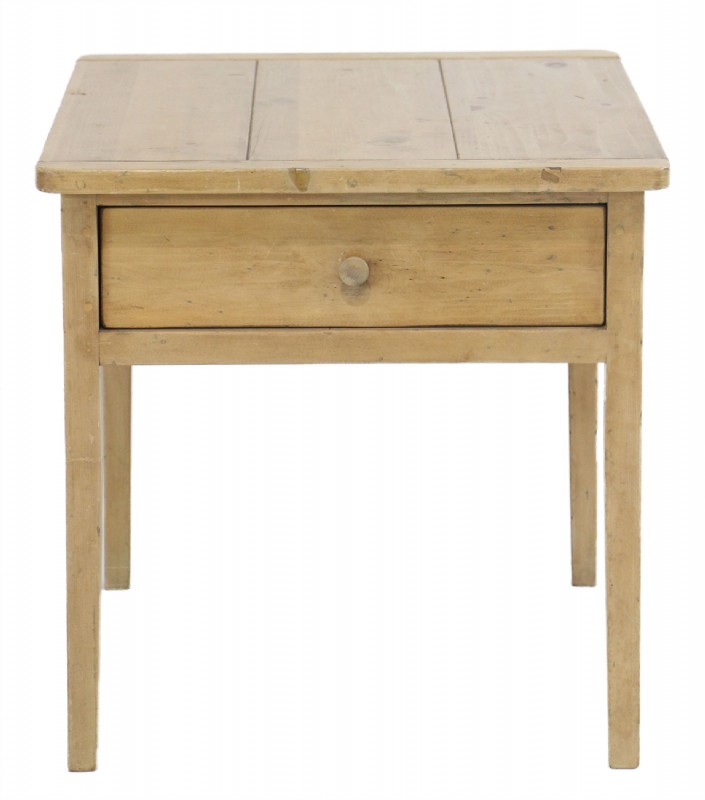 Elden Distressed Pine End Table