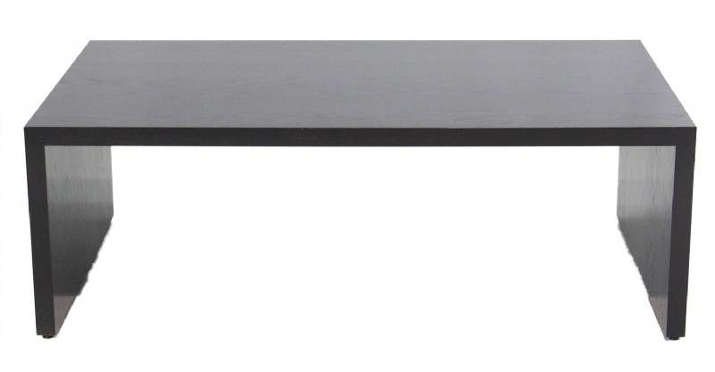 Dark Black Oak Lacquered Cocktail Table For Sale in CT ...