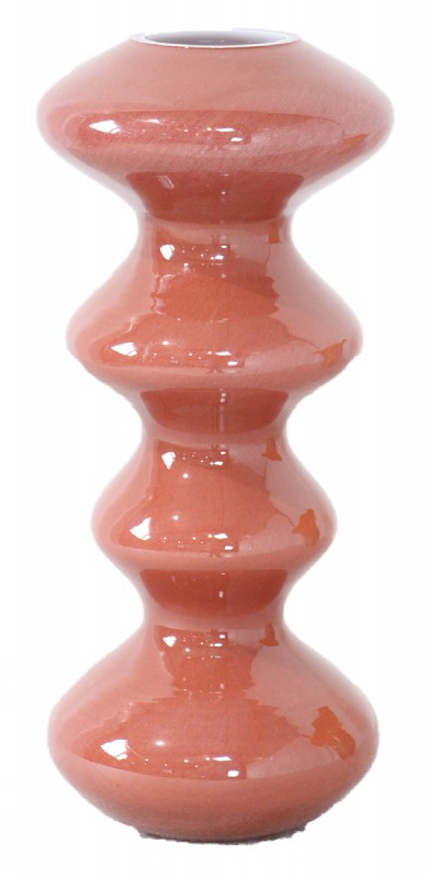 Rust Orange Bajaja Ceramic Vase