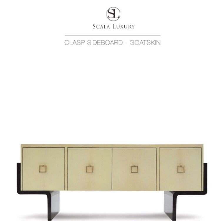 Clasp Sideboard in Goatskin