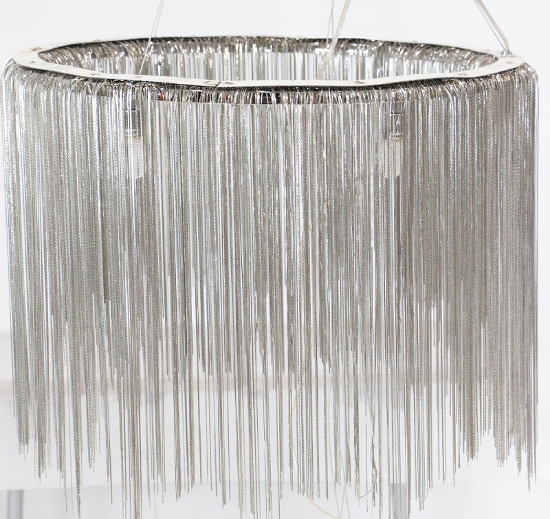 Contemporary Twisted Wire Chandelier